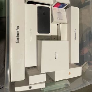*EMPTY BOXES* miscellaneous apple product boxes from last 12 years.